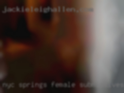 NYC springs female submissives on florest.